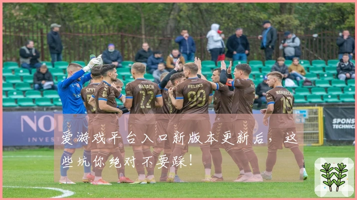 爱游戏平台入口新版本更新后，这些坑你绝对不要踩！